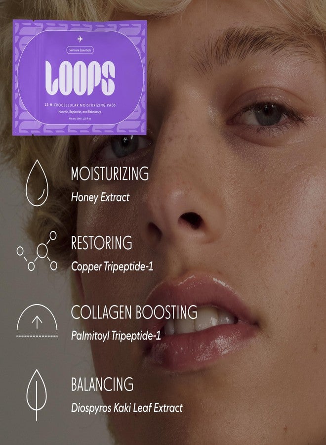 LOOPS MicroCellular Moisturizer Korean Skincare - Nourish, Replenish, and Rebalance - Collagen Boosting, Restoring, Moisturizing Skin Care - Pre-soaked Veocell Embo Pad - Anti-Aging Face Moisturizer - Image 2